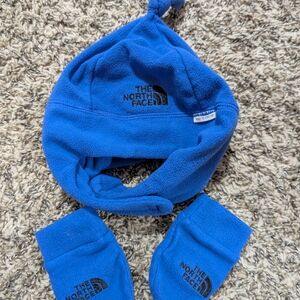 The North Face Bright Blue Fleece Set